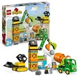 LEGO 10990 DUPLO Baustelle mit Baufahrzeugen, Kran, Bulldozer und