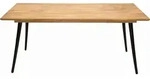 SIT M&ouml;bel Tisch 140 x 80 cm | Tischplatte 25 mm Mango-Holz natur | Beine Metall