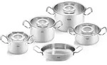 Fissler Original-Profi Collection / Edelstahl-Kochtopfset, 5-teilig, T&ouml;pfe mit