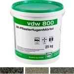 VDW 800 Fugenm&ouml;rtel, Steingrau, 25 Kg
