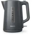 Philips Wasserkocher, 1,7 l, LED, schwarz (HD9318/10) - Grau