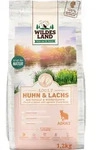 Wildes Land Classic Adult 1.2kg, Adult, jede Rasse, Huhn, Lachs, 1,2 kg, Getreidefrei