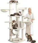 HAPPYPET Gro&szlig;er Kratzbaum Stabil 'Parker' 171 cm - 11 cm St&auml;mme, Gro&szlig;e
