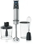 Arendo Stabmixer Edelstahl Set - P&uuml;rierstab - stufenlose Geschwindigkeit +