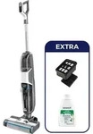 Bissell CrossWave HF3 Cordless Select, Standstaubsauger, Beutellos, Grau, Wei&szlig;, 0,53