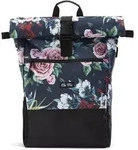 Rugzak f&uuml;r Damen mit Laptopfach und Diebstahlschutz Blumenmuster