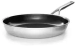 KitchenAid CC004950-001, Rund, Allzweckpfanne, Schwarz, Edelstahl, Keramik,