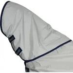 Bucas Power Turnout Halsteil - 155/165 cm = XL - Silber