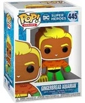 DC Super Heroes - Gingerbread Aquaman 445 - Funko Pop! Vinyl Figur - Orange