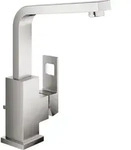 Grohe Eurocube Einhand-Waschtischbatterie, L-Size, Zugstangen-Ablaufgarnitur,