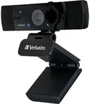 Verbatim Webcam mit Dual Mikro AWC-03 Ultra HD 4K Autofokus retail - Schwarz