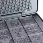 Cloer 1431 Zimtwaffeleisen f&uuml;r 9 Zimtwaffeln, Antihaftbeschichtung, 930 W,