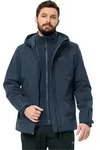 Jack Wolfskin Herren Taubenberg 3in1 Jacke night blue L - Blau - L