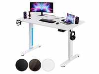 CASARIA® Höhenverstellbarer Schreibtisch mit elektrischer Tischplatte und