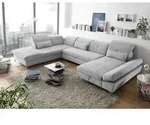 Funktionale Couch Melfi Sofa Schlafcouch Bettsofa Schlafsofa Sofabett Wohnlandschaft