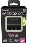 Panasonic Eneloop Smart Plus Ch. BQ-CC55 inkl. 4xAA K-KJ55HCD40E - Schwarz