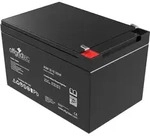 Offgridtec&reg; 12Ah 12V AGM Bleiakku Zyklenfest USV Ersatz VRLA Batterie - Schwarz