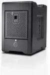 SanDisk G-RAID Shuttle 4, 10 Gbit/s, USB Anschluss, Schwarz