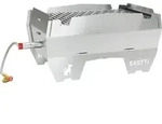 Skotti SK100, 2100 W, Grill, Holzkohle + Erdgas, 1 Zone(n), 304 x 210 mm, Tisch...
