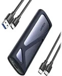 Ugreen 90264, SSD-Geh&auml;use, M.2, PCI Express, SATA, 10 Gbit/s, USB Anschluss, Grau