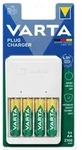 Akku Ladeger&auml;t (inkl. Akkus) Plug Charger *Varta* - Wei&szlig;