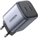 UGREEN Nexode 45W Dual USB-C PD Charger (25W+20W) - Schwarz/Grau