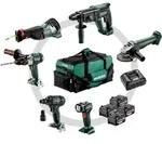 Metabo Akku Combo Set Bauhandwerk 6.1 SB 18 LTX Impuls + KH 18 LTX 24 + W 18 L 9-125