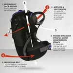 Regatta Blackfell Iii 35l Rucksack Schwarz Schwarz One Size - Schwarz