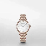 Emporio Armani GIANNI T-BAR AR11316 Damenarmbanduhr - Rosa