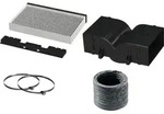Clean Air Standard Umluftset Z52CBI2X4, Umr&uuml;st-Set - Schwarz/Grau