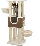 TRIXIE 44675, TRIXIE Kratzbaum XXL Humberto - creme/dunkelbraun - 174 cm