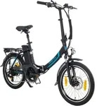 smartEC E-Klapprad Camp-20D E-Bike 20 Zoll Schwarz - Schwarz