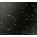 Amica PC6400ZH, Schwarz, Integriert, 59.2 cm, Keramik, Glas, 4 Zone(n) - Schwarz