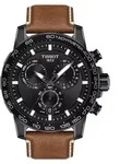 Herrenuhr Tissot Supersport Chrono 45.5mm 125.617.36.051.01, Braun - Bunt