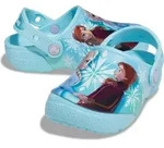 Crocs Kids Fun Lab Disney Frozen II Clog K Sandale Schuhe 207465 blau, Schuhe:34/35