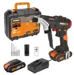 WORX WX177 Akku-Bohrschrauber Switchdriver 2.0 20V, inkl. Akkus & Ladeger&auml;t -...