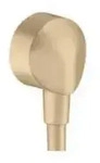 Schlauchanschluss Fixfit ohne R&uuml;ckflussverhinderer brushed bronze