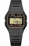Casio F91WG-9Q Collection Uni Digital Armbanduhr, schwarz - Gold/Schwarz