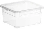 Box klein 2 l CLEAR, Ausf&uuml;hrung:2 Liter - Rot