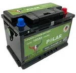 BULLTRON Polar, LiFEPO4-Akku 12. V, 105 Ah mit Smart BMS mit Bluetooth