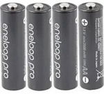 1x4 Panasonic Eneloop Pro Mignon 2500mAh AA Ni-MH BK-3HCDE/4BE - Schwarz