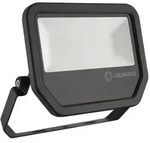 LEDV Flutlichtstrahler PFM schwarz IP65 50W 5500lm 3000K sym 206x218x46mm - Schwarz