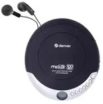 Denver DMP-391 Tragbarer CD-Player mit Anti-Schock, MP3 & inkl. Kopfh&ouml;rer -