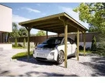 Einzelcarport 606 Gr.1 B x T x H 300 x 500 x 235 - Naturbelassen