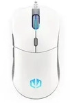 ENDORFY Maus f&uuml;r Gamer GEM Plus Onyx White, ARGB, Gewicht 67g, 19000 DPI - Wei&szlig;