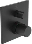 Ideal Standard Badethermostat Ceratherm C100 Unterputz A6956XG Schwarz (Silk Black) -