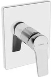 Hansa HA Einhebelmischer Fertigmontageset Brausebatterie, HANSATWIST, 8985, Rosette
