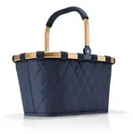 reisenthel Einkaufskorb Carrybag Rhombus Frame Midnight Gold dunkelblau - Dunkelblau