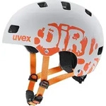 UVEX Kid 3 cc dirt bike grey orange 51-55 / XXS-S Fahrradhelm Kinder - Rad Bike