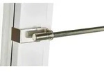 Klemmstange Scheibenstange &raquo;Denver&laquo; KlemmFix Metall Ausziehbar 75-125 cm...